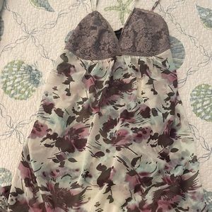 Floral nightgown